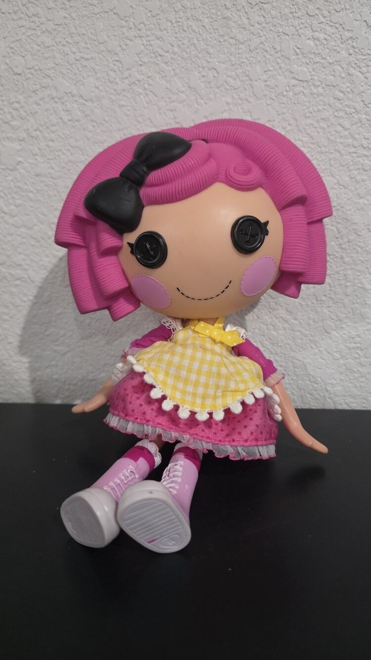 Lalaloopsy Crumbs Sugar Cookie 2009 12” Doll w Dress & Shoes EUC MGA - Rare